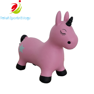 jumping unicorn toy