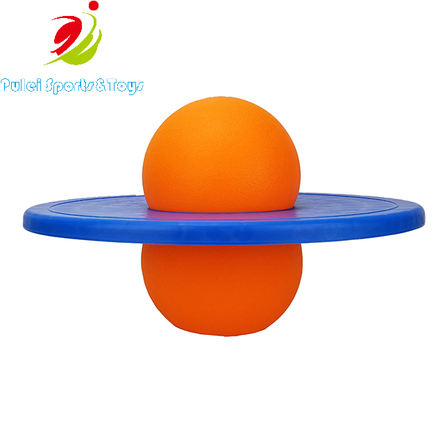 space bouncy orange toy for riding on